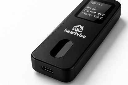 Heartvise Wireless Meat Thermometer closeup